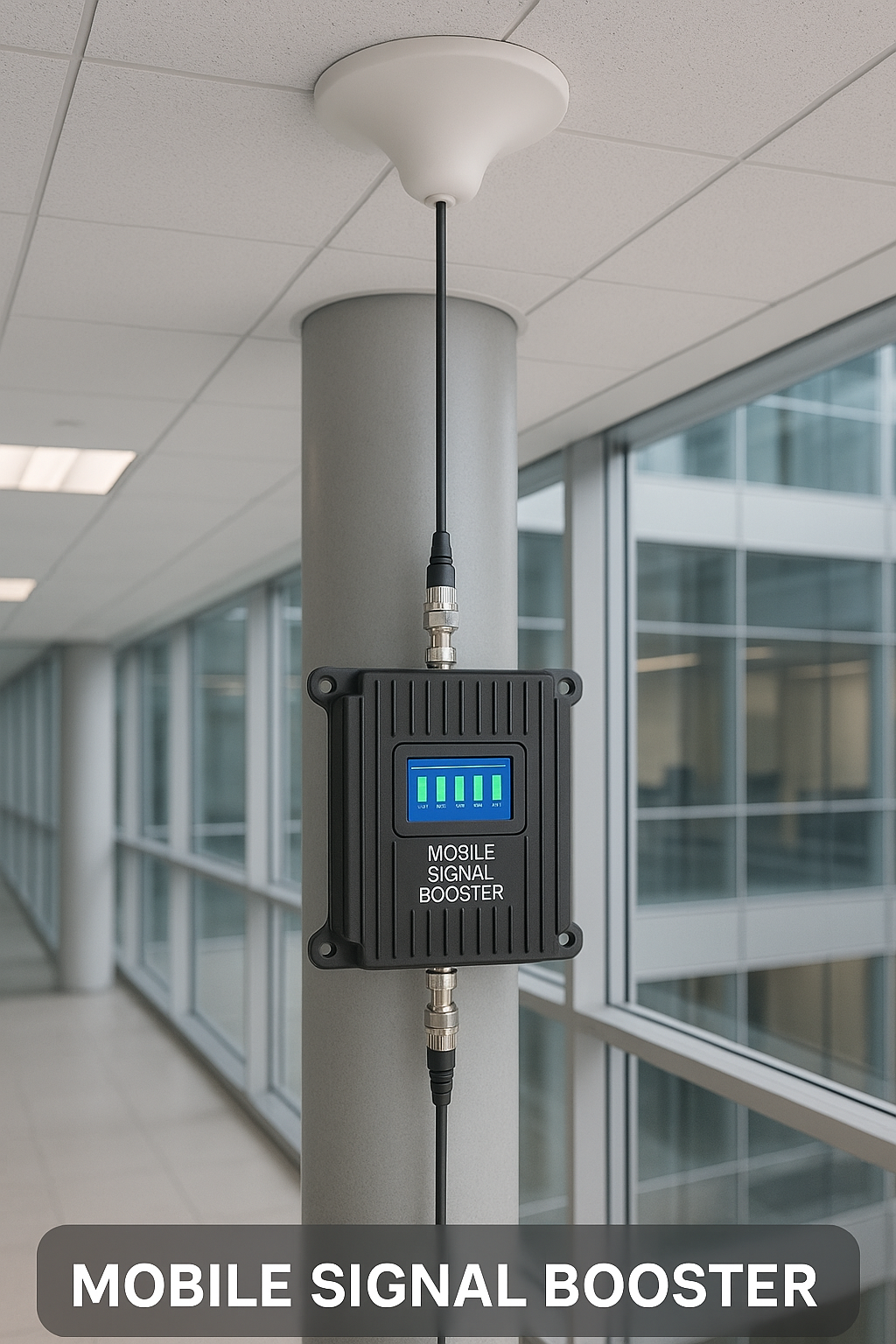 iBoost Signal Booster Product - Tri-Band Mobile Signal Booster India